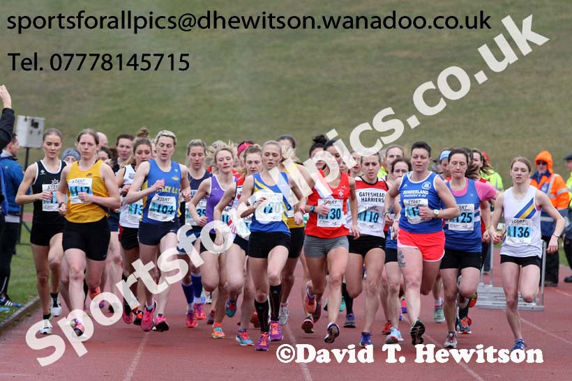 Senior womens Northern 6 Stage Road Relay, Sunderland. Photo: David T. Hewitson/Sports for All Pics